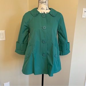 EUC Rare Tulle Los Angeles Turquoise Jacket Size Medium